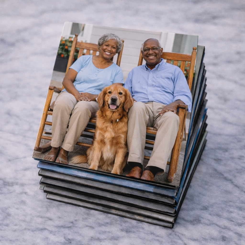 2.5x2.5 Inch Custom Picture Magnet